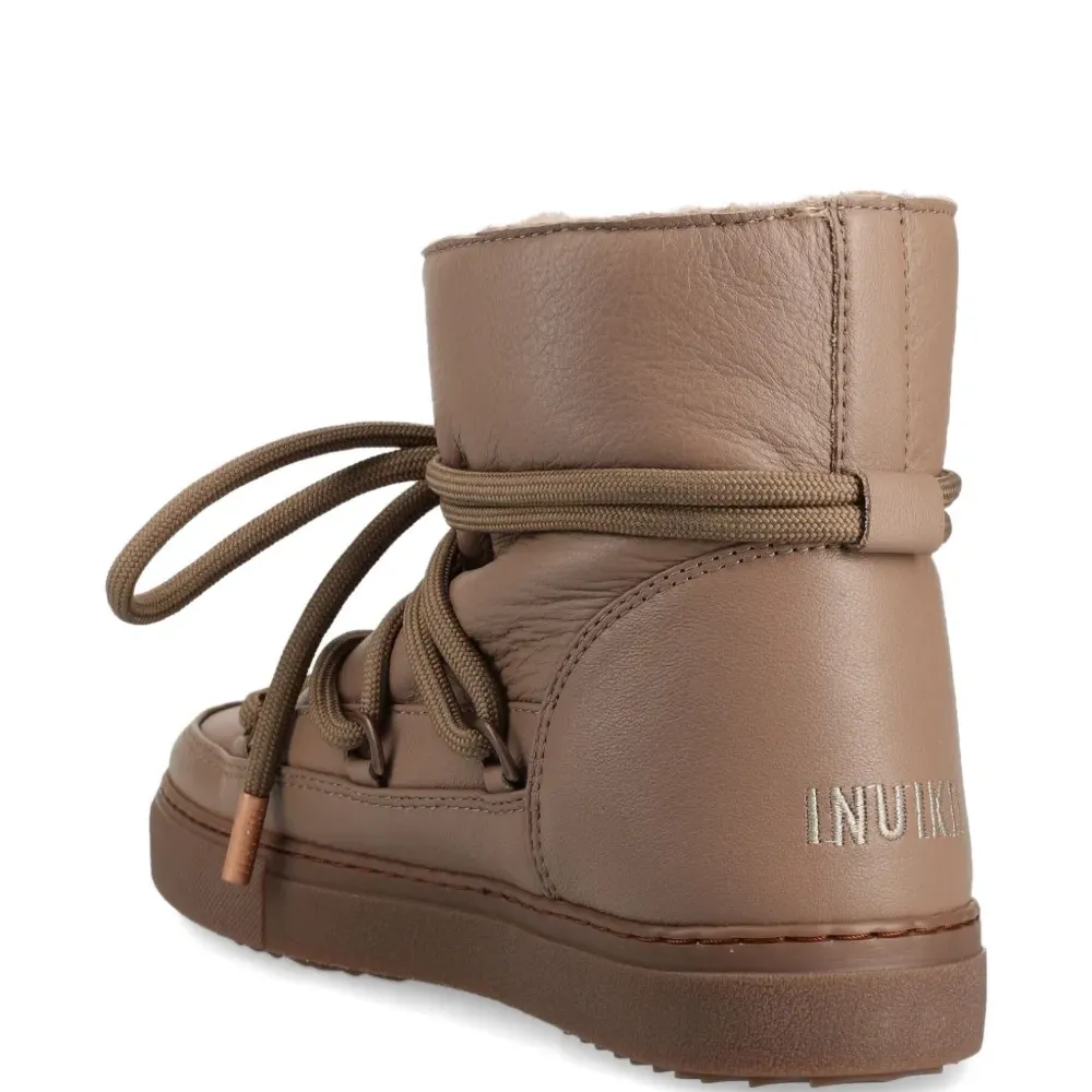 Кожаные ботинки