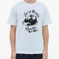 футболка с принтом