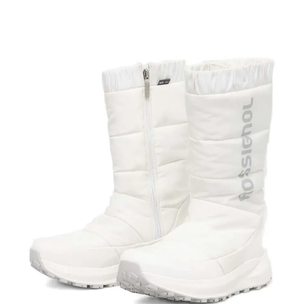 Сапоги для снега с простеганным дизайном