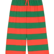 Полосатые спортивные брюки из органического хлопка