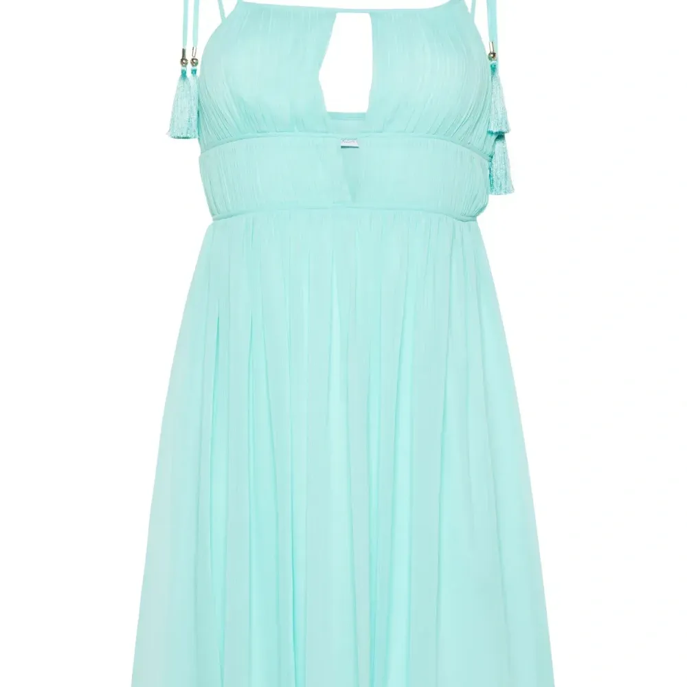 Плиссированное платье мини