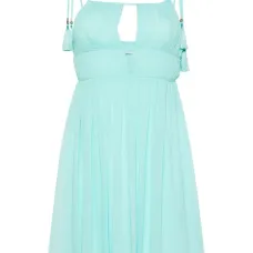 Плиссированное платье мини