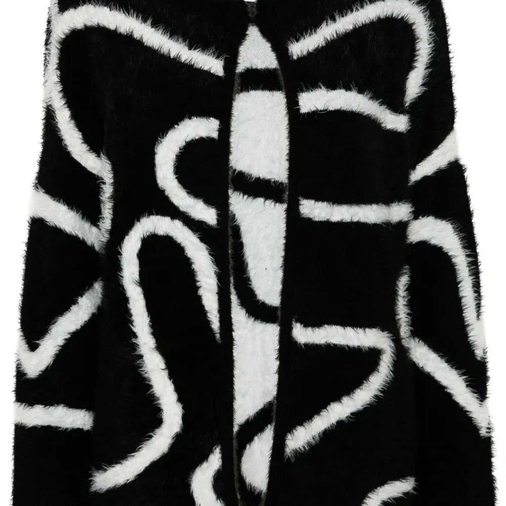 Кардиган вязки интарсия