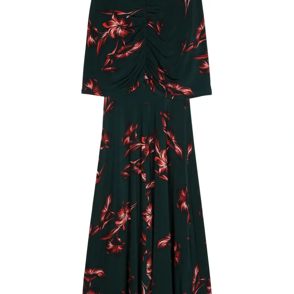 Платье миди Alix с цветочным принтом