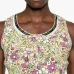 Многослойный топ с цветочным принтом