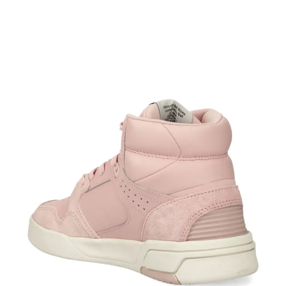 Высокие кеды с нашивкой-логотипом