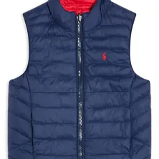 Жилет с вышитым логотипом