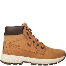 Походные ботинки с логотипом и шнуровкой-боусстринг