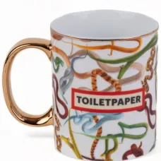 Фарфоровая кружка с принтом