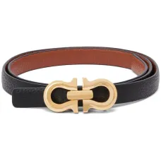 ремень с декором Gancini