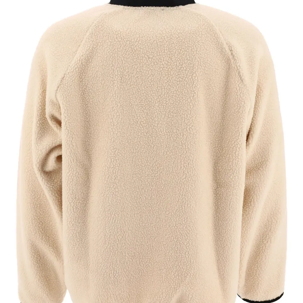 Толстовка с логотипом и воротником на молнии