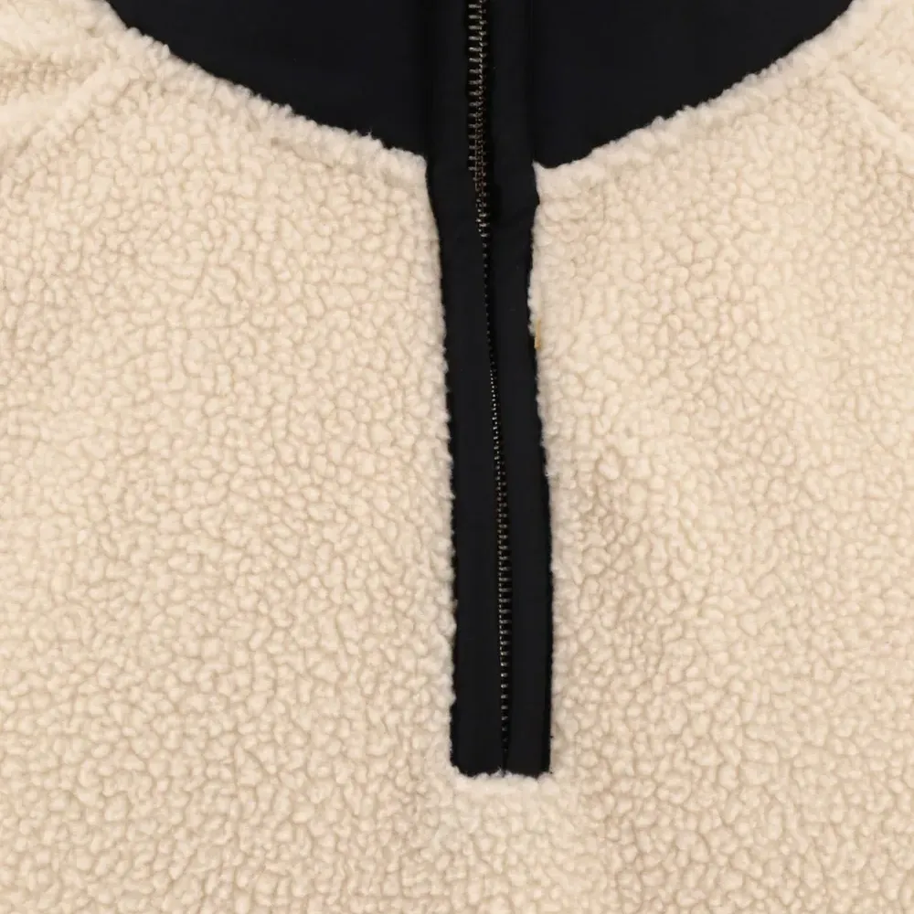 Толстовка с логотипом и воротником на молнии