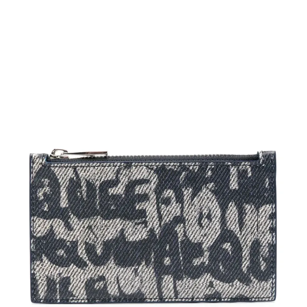 Картхолдер с логотипом McQueen Graffiti