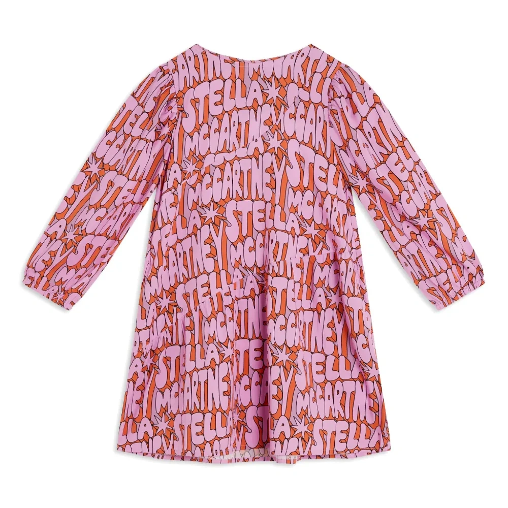 Платье с логотипом