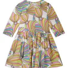 Платье с принтом