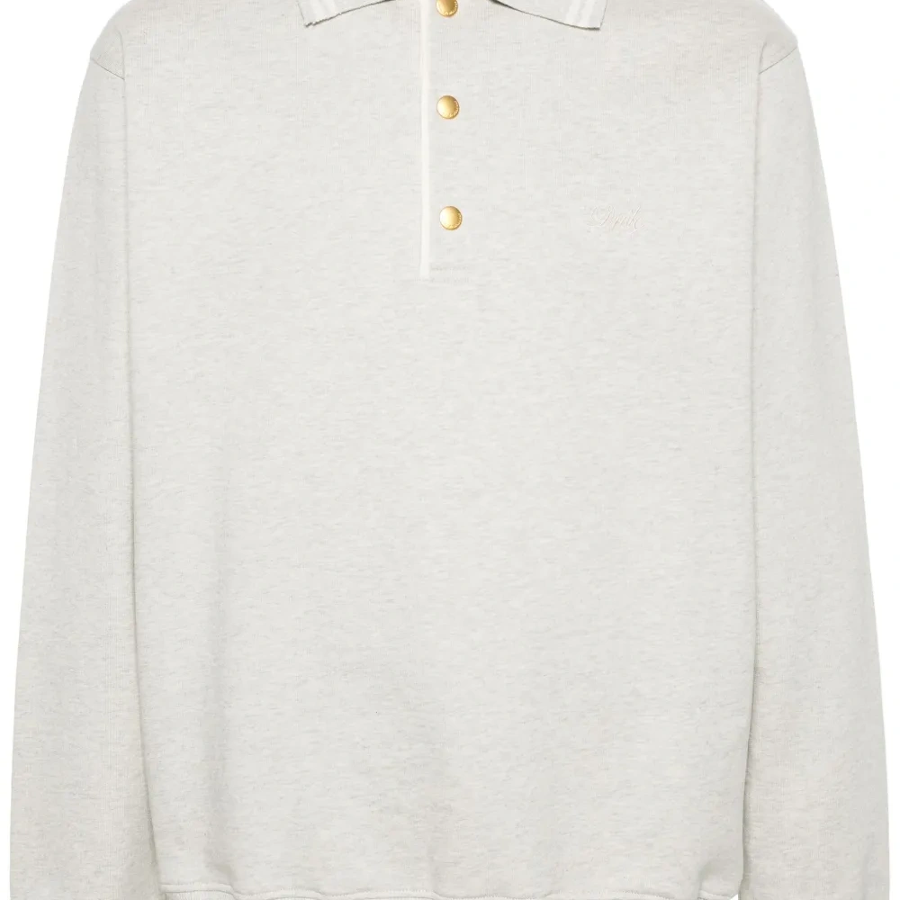 Джемпер с вышитым логотипом