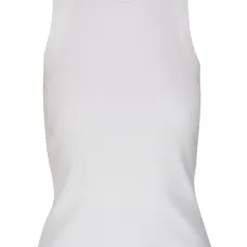 Топ в рубчик без рукавов