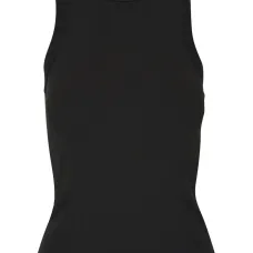 Топ в рубчик без рукавов