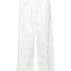 Широкие брюки с жатым эффектом