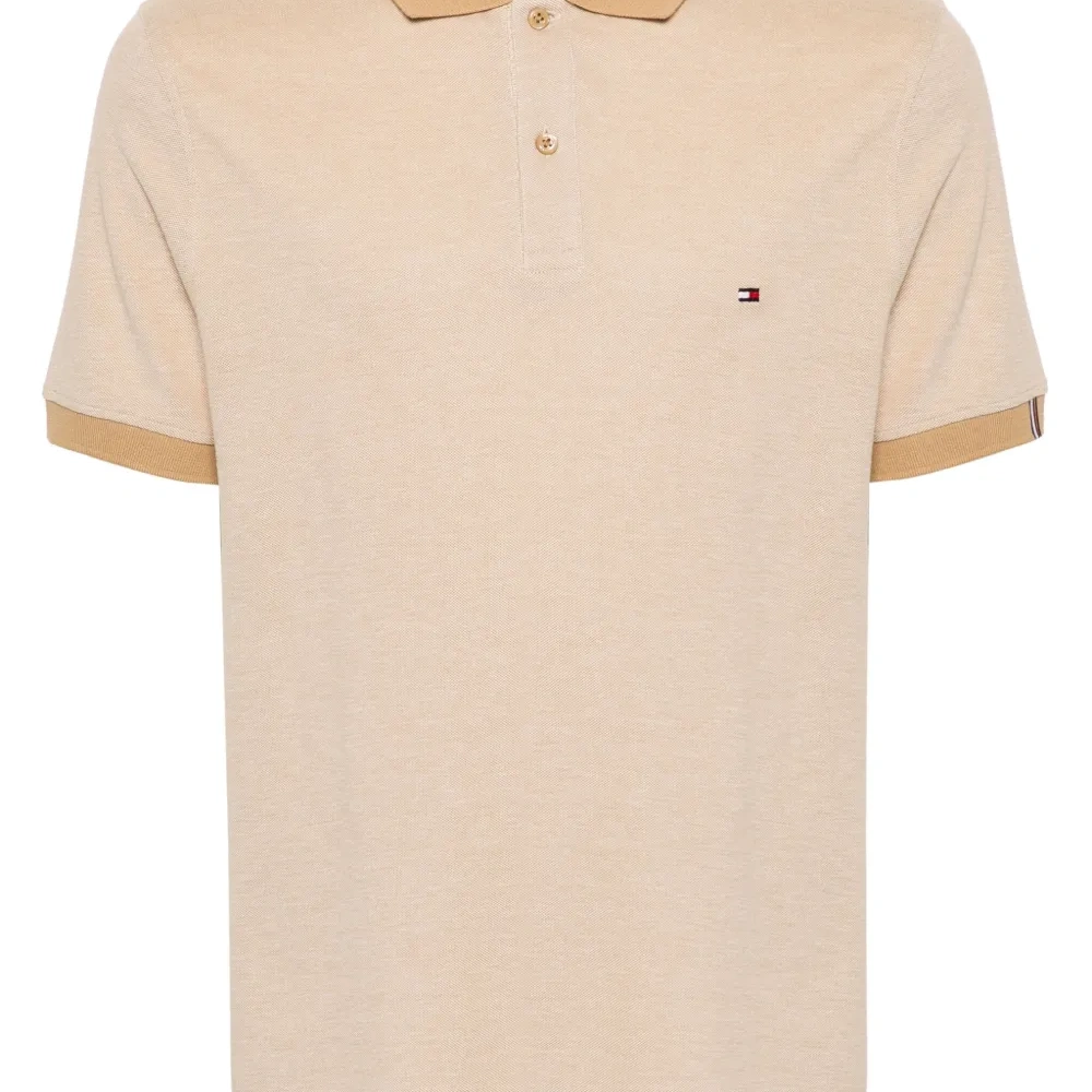 Рубашка поло из органического хлопка с вышитым логотипом