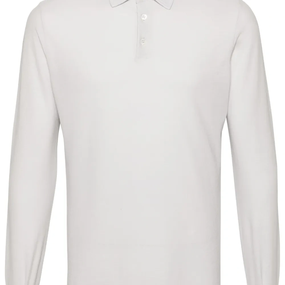 Рубашка поло с длинными рукавами
