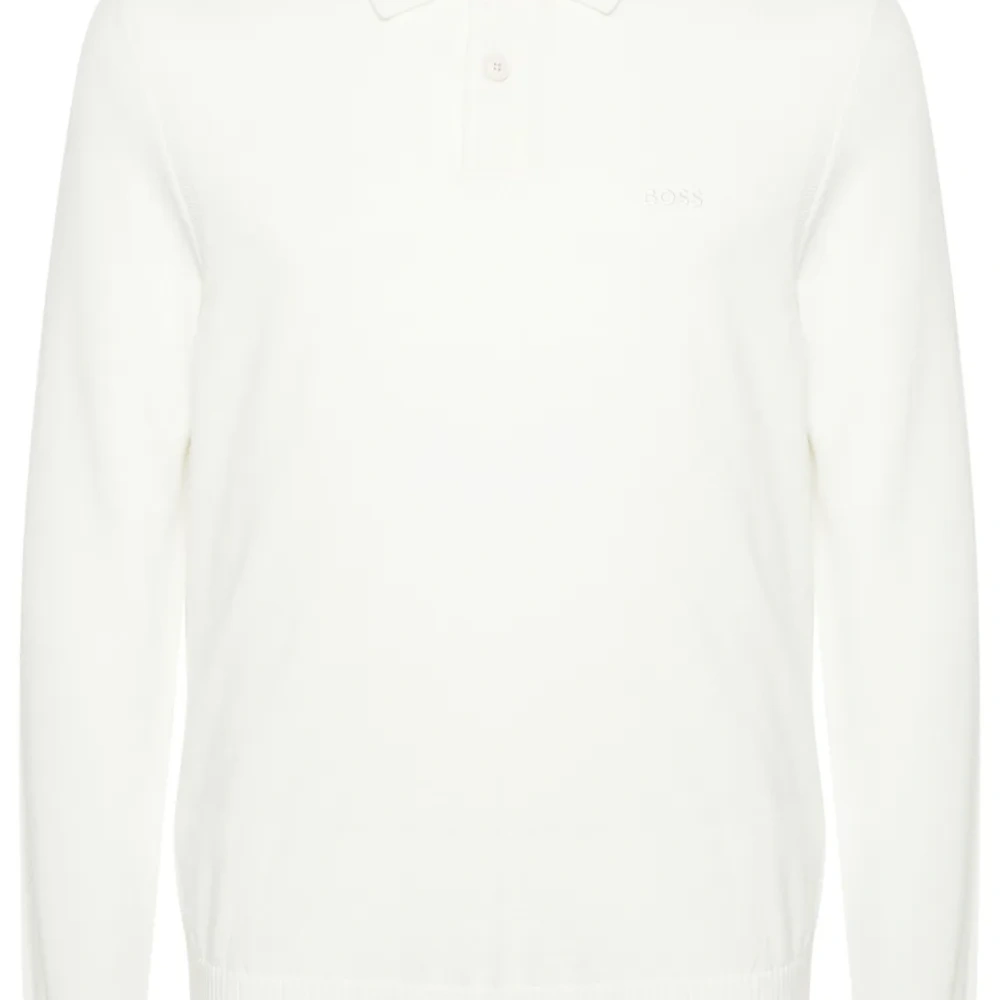 Джемпер из смесовой вирджинской шерсти с вышитым логотипом