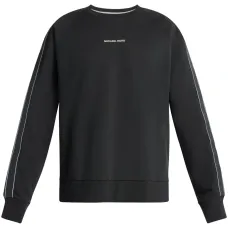 Толстовка с круглым вырезом и логотипом