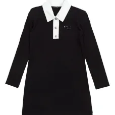 Платье-рубашка с логотипом