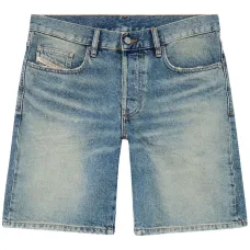 Джинсовые шорты прямого кроя