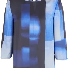 Блузка в стиле колор-блок