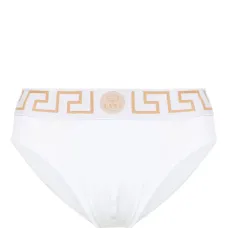 Трусы-брифы с узором Greca