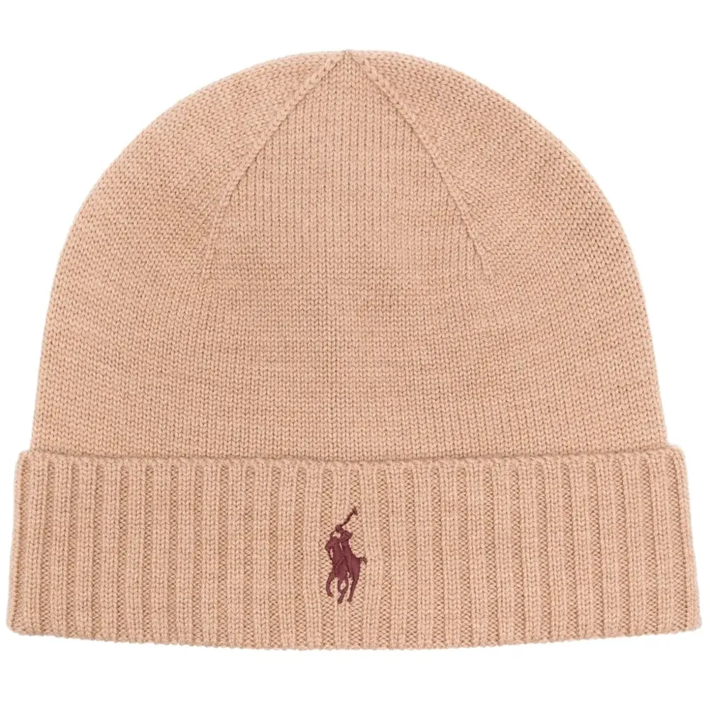 Шапка бини с вышивкой Polo Poly