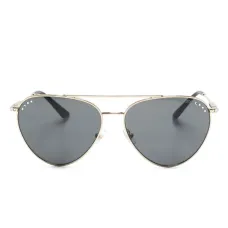 Солнцезащитные очки-пилоты с кристаллами