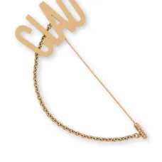 Брошь Ciao с цепочкой