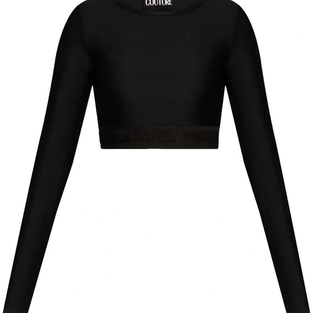 Укороченный топ с логотипом