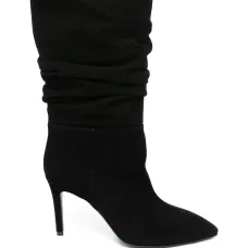 Сапоги с V-образной пряжкой