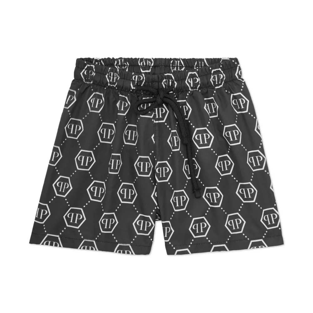 Плавки-шорты с монограммой