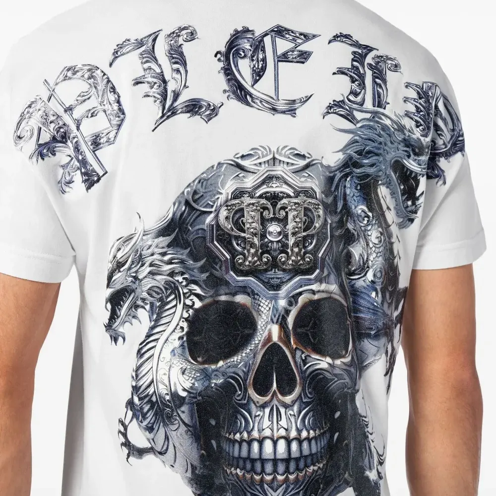 Футболка с принтом SS Skull Футболка с принтом SS Skull