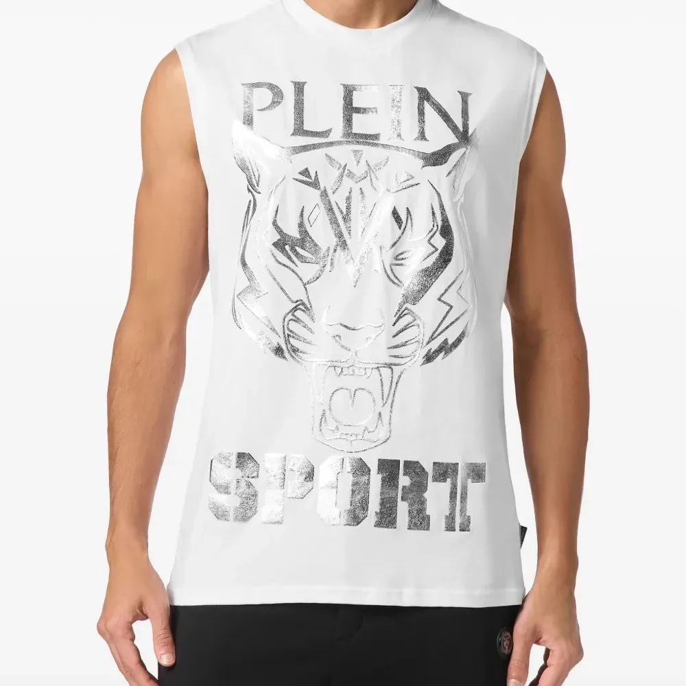 Топ с круглым вырезом и принтом Топ с круглым вырезом и принтом