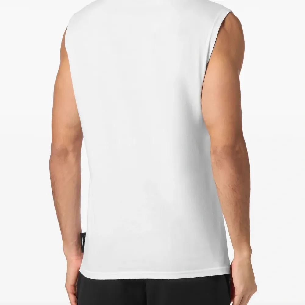 Топ с круглым вырезом и принтом Топ с круглым вырезом и принтом