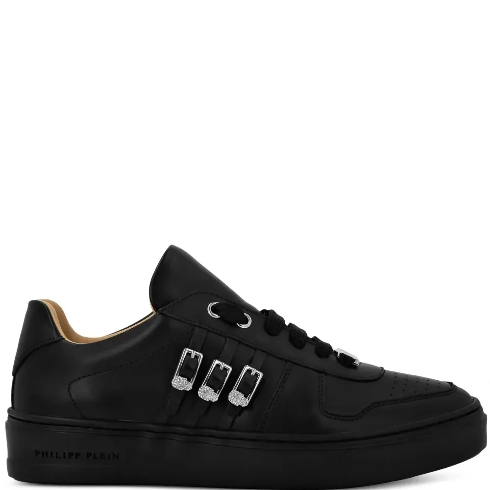 Кеды с аппликацией skull