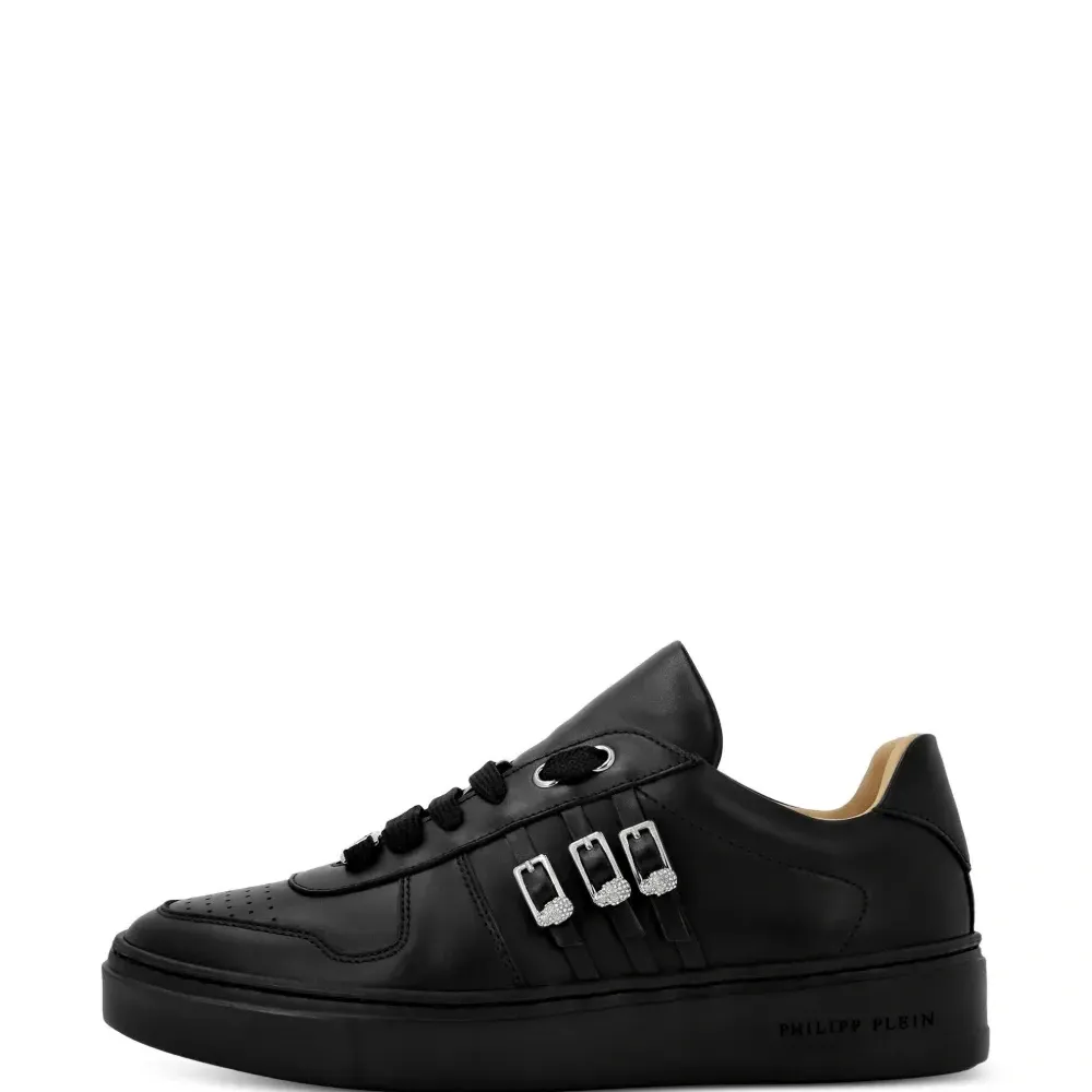 Кеды с аппликацией skull