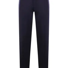 Брюки строгого кроя из вирджинской шерсти