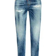 Джинсы с нашивкой-логотипом Джинсы с нашивкой-логотипом