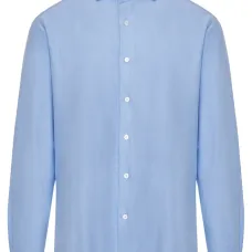 Поплиновая рубашка с длинными рукавами