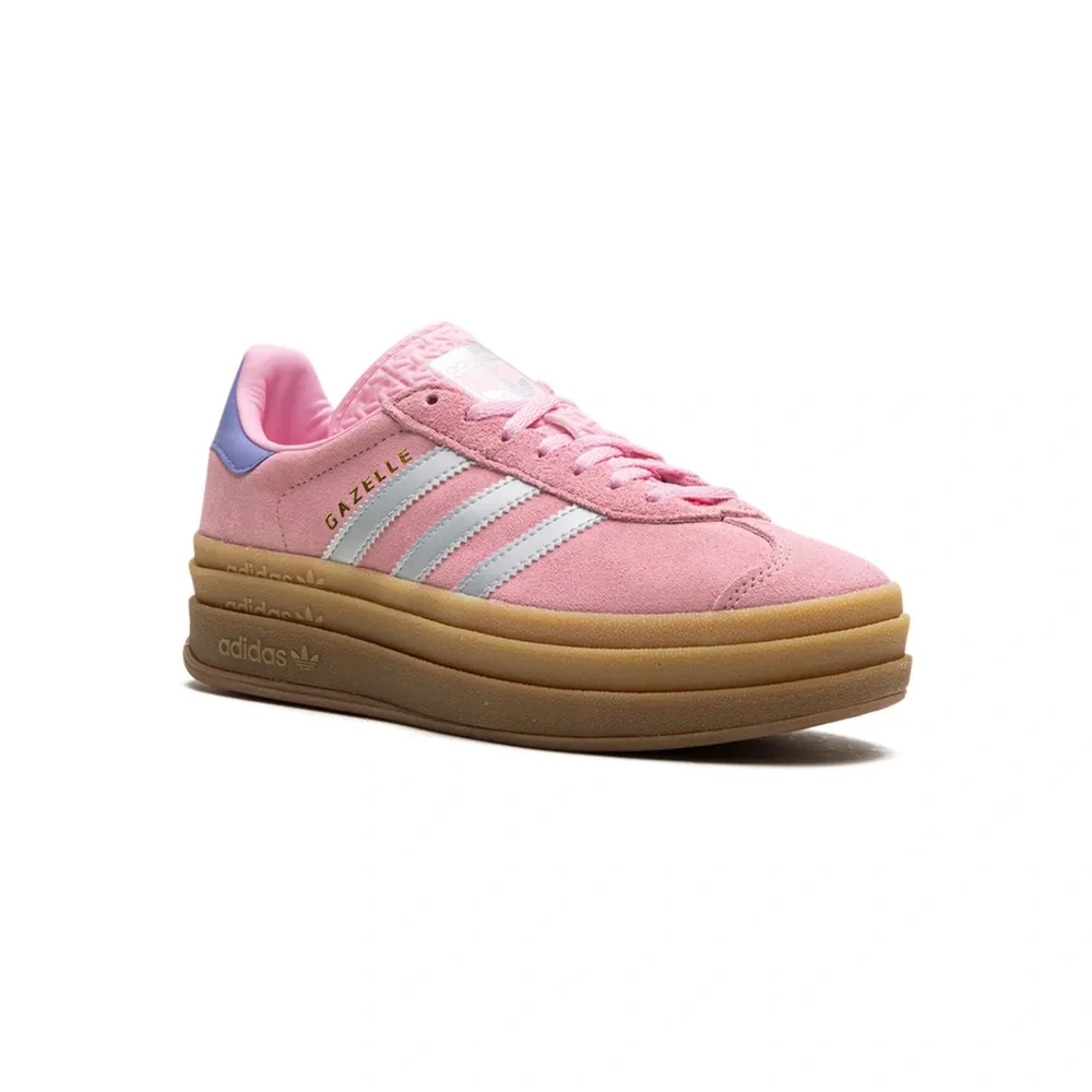 кроссовки Gazelle True Pink/Silver