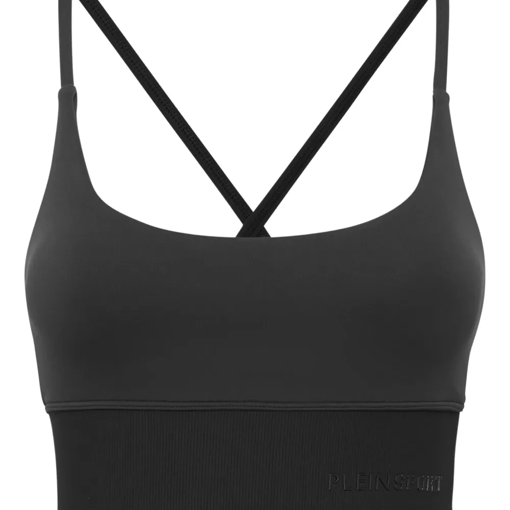 Спортивный бюстгальтер с перекрестными бретелями