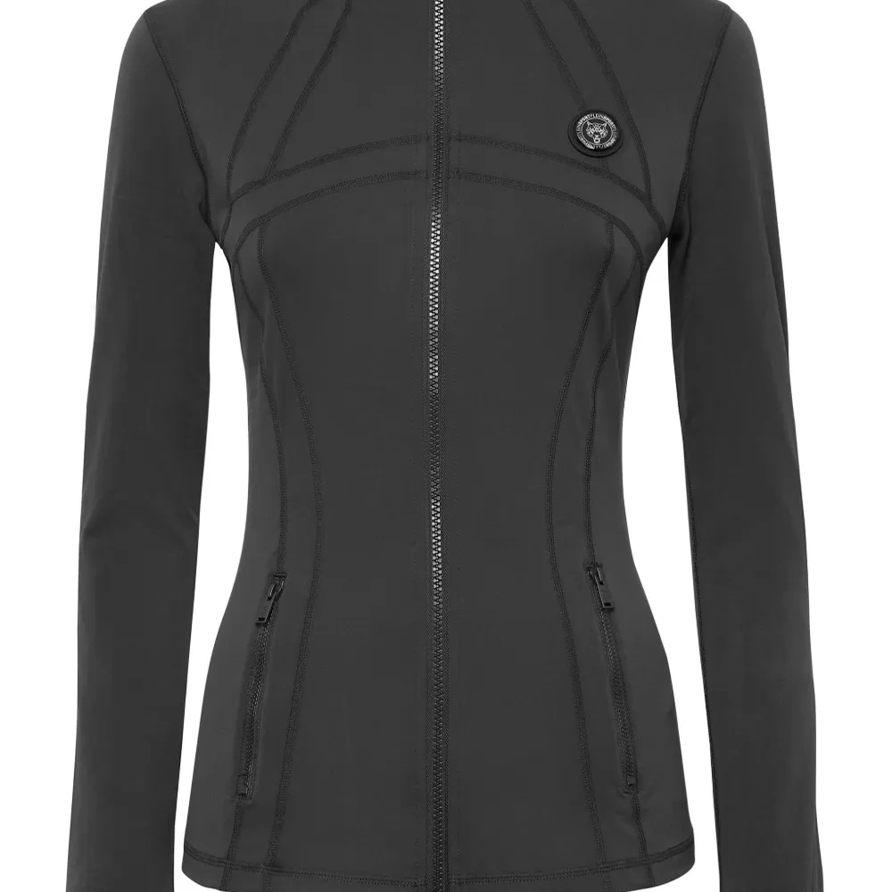 Спортивный топ на молнии