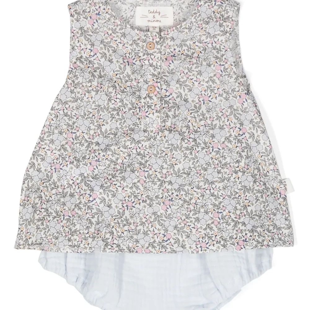 Топ с цветочным принтом