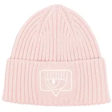 Шапка бини в рубчик с вышивкой Eyelike Шапка бини в рубчик с вышивкой Eyelike